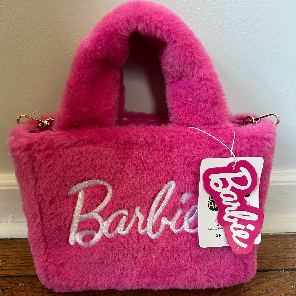 Barbie Fuzzy New With Tags Handbag